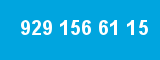 929 156 61 15 929 156 61 15